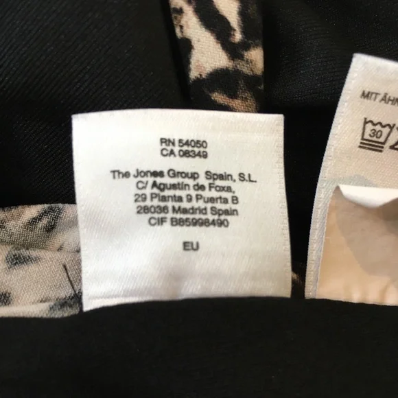 Nine West animal print ‘wrap’ dress Size 4 - Picture 12 of 13